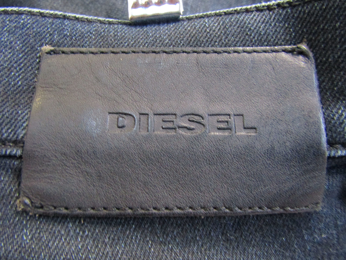 Diesel D-Phormer Men's Navy Blue Slim Fit Jeans Size 33 x 32