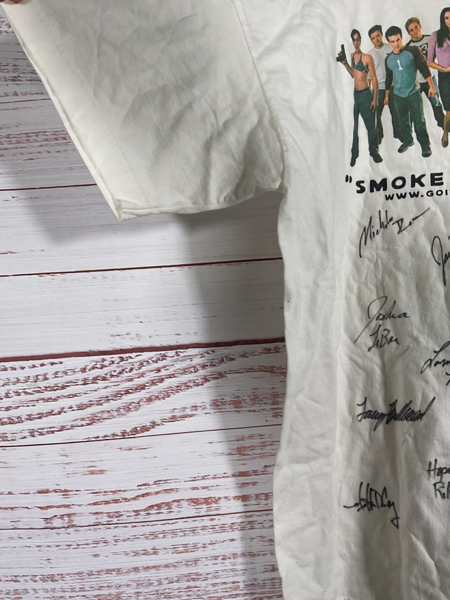"Going Down" The Movie CAST SIGNED T-Shirt Size L