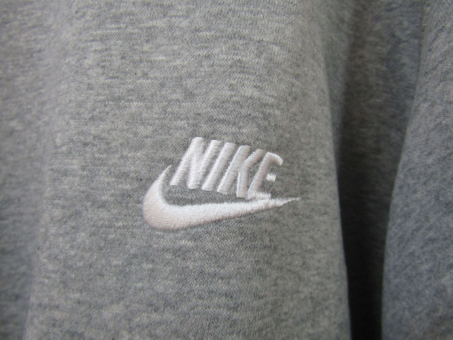 Nike Men's Gray Fleece Cotton Blend Crew Neck Sweatshirt Size XXXL BV2662-063