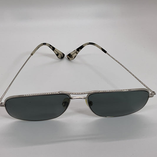 MAUI JIM MJ-246 Wiki Wiki Silver Tone Titanium Aviator Sunglasses- FRAMES ONLY