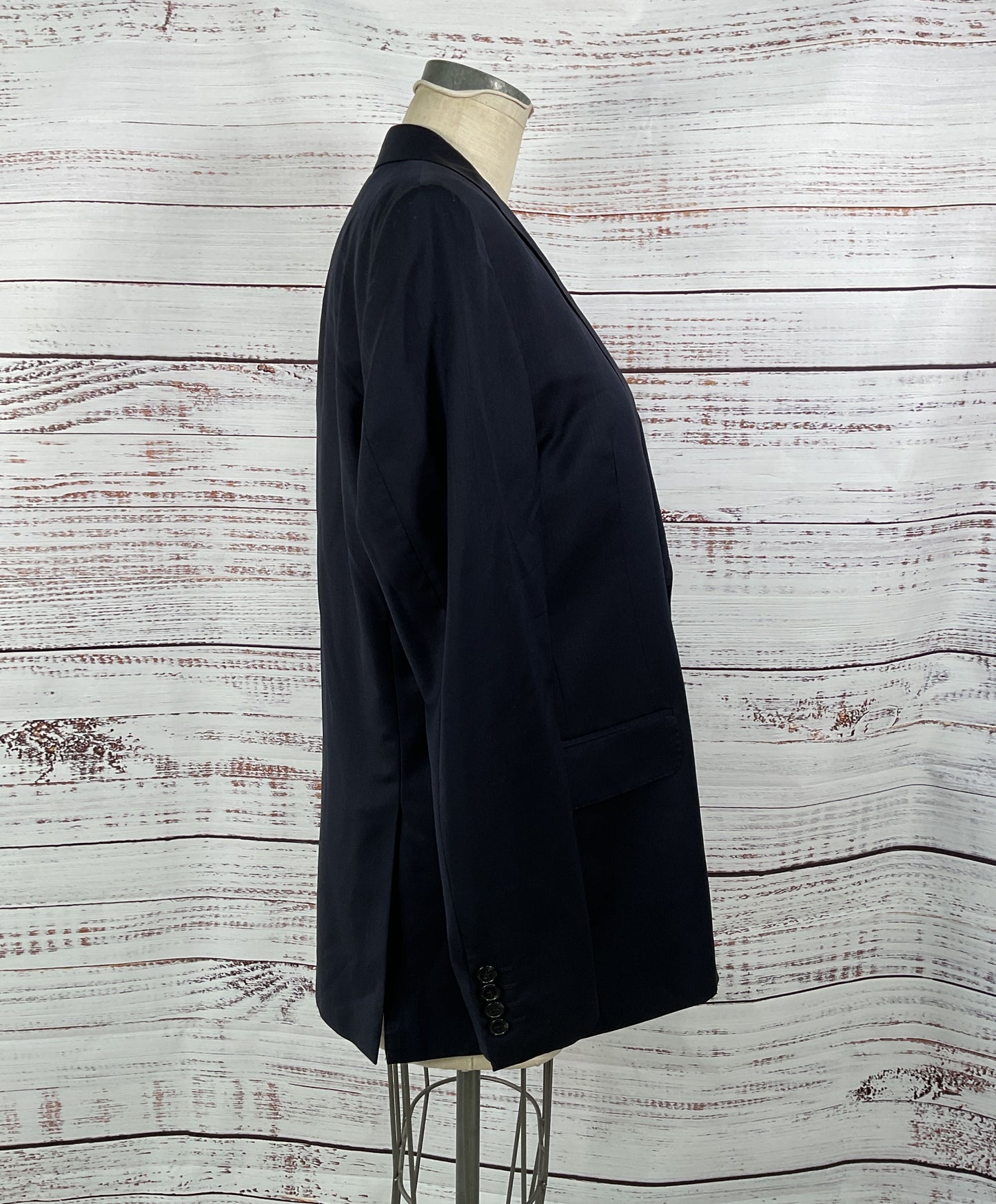 Ermenegildo Zenga Navy Blue Sports Coat - Size 42 Regular