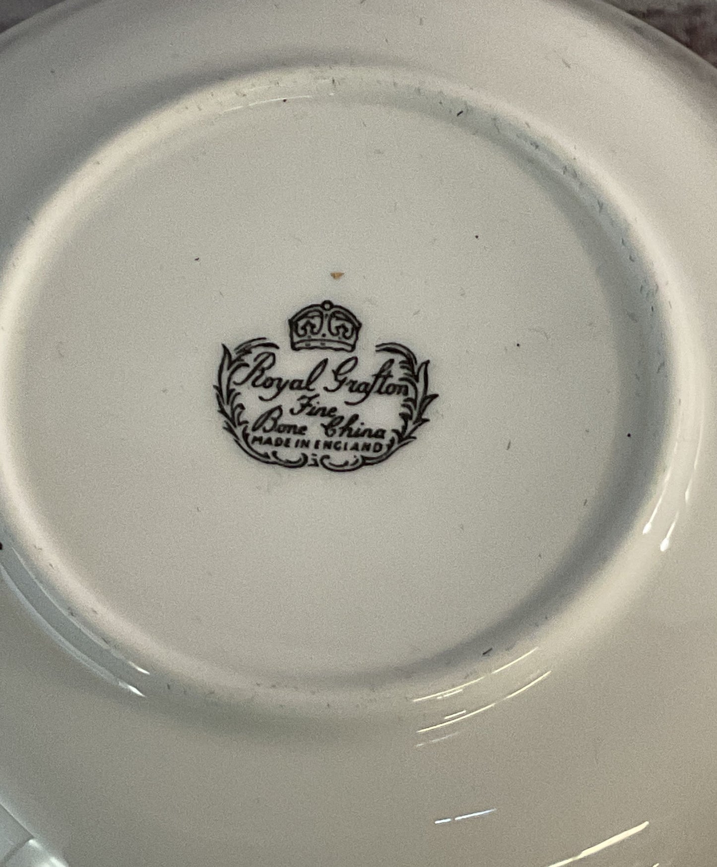 Royal Grafton Bone China Rose Demitasse Cup & Saucer Multicolor