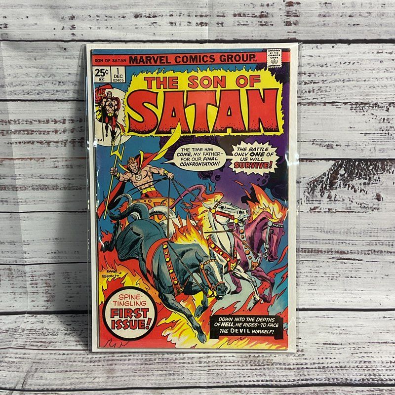 VTG. 1975 The Son Of Satan #1 Marvel Comic Key Issue