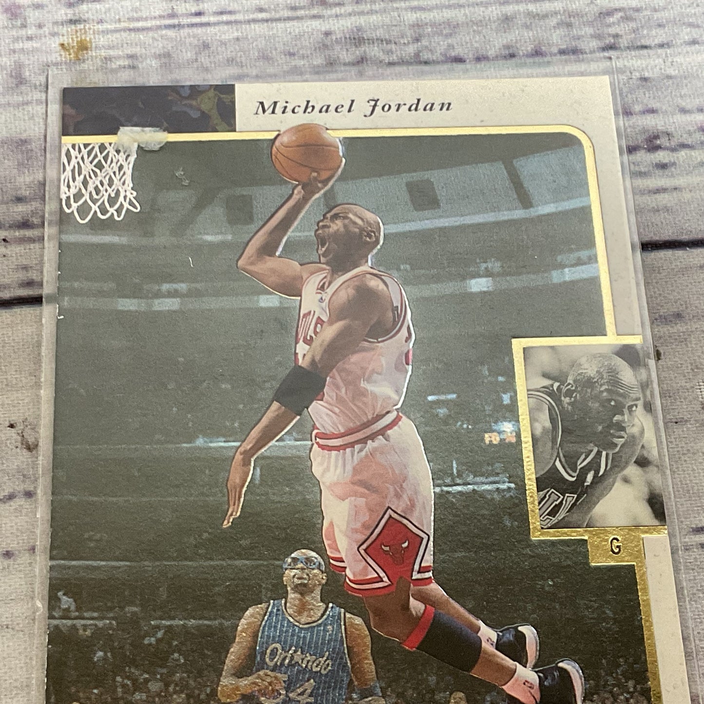 1996 Upper Deck SP Hologram MICHAEL JORDAN Basketball #23 Card