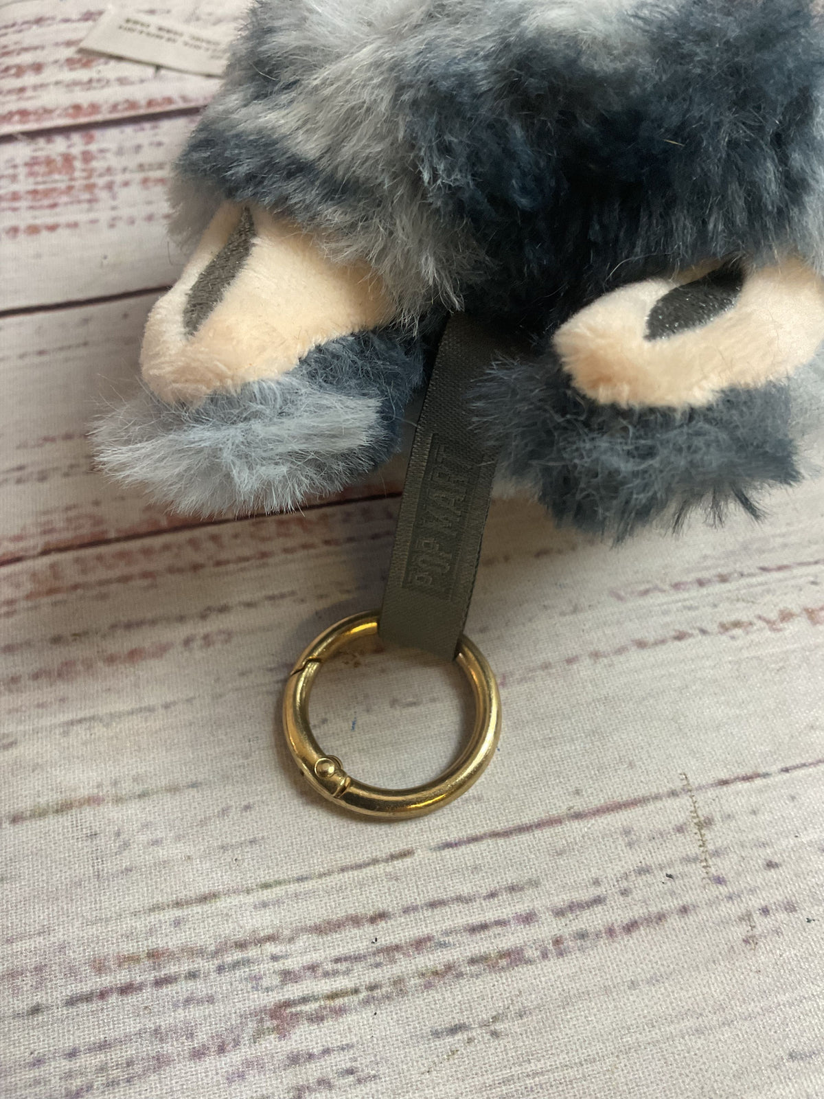 Popmart Labubu 'Big Into Energy' Rainbow Teeth Keychain