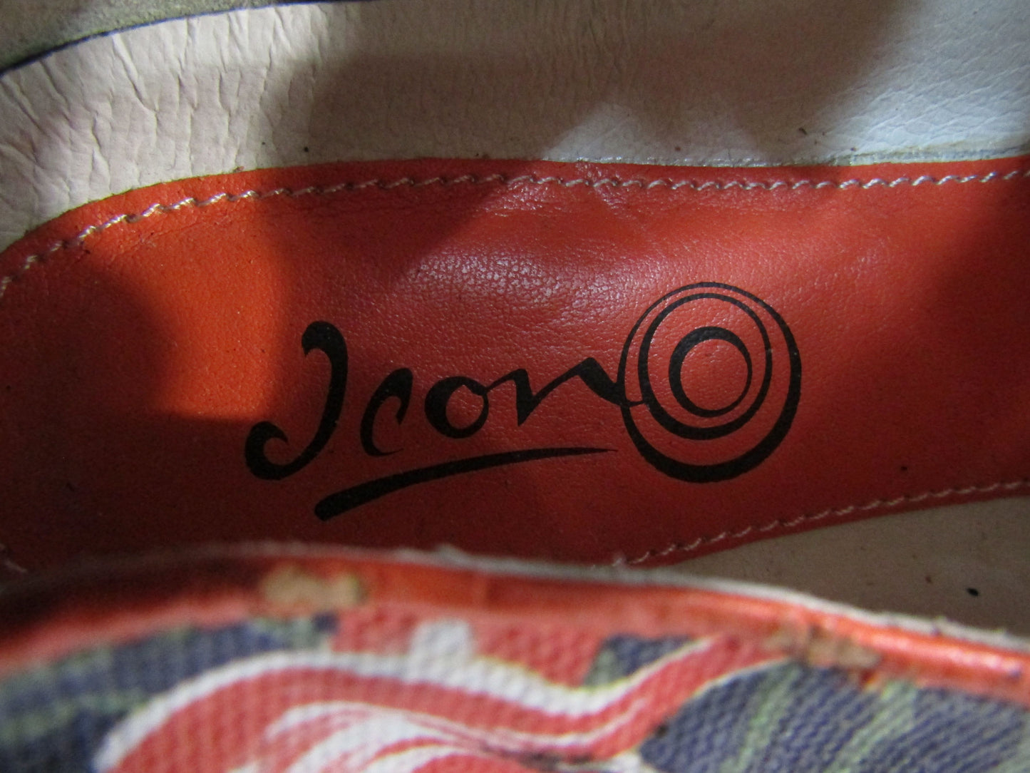 Icon Kylie Women's Multi-Color Floral Canvas Espadrille Sneakers Size 11