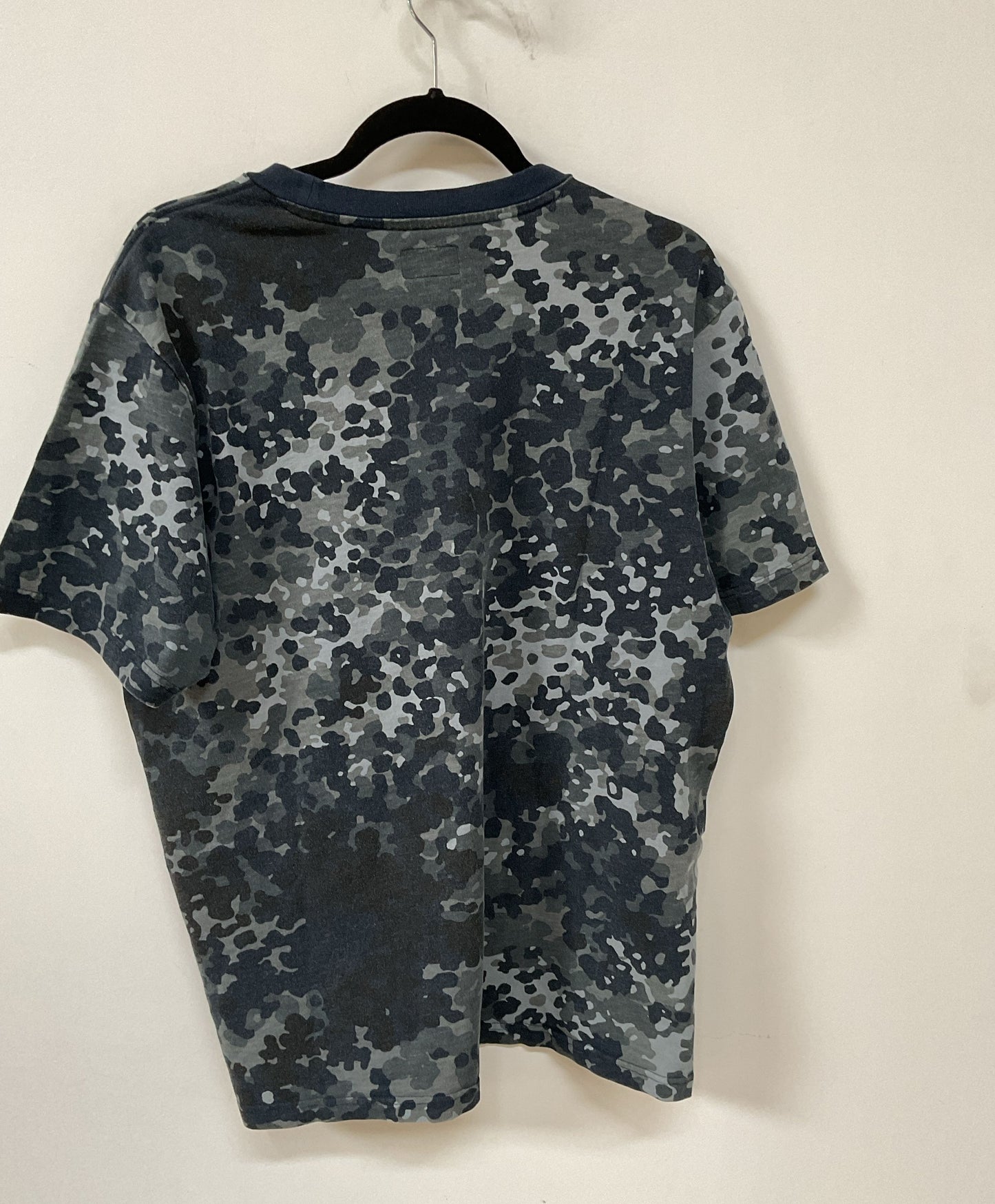 SS19 Supreme Gray German Camo Print Short Sleeve Size L