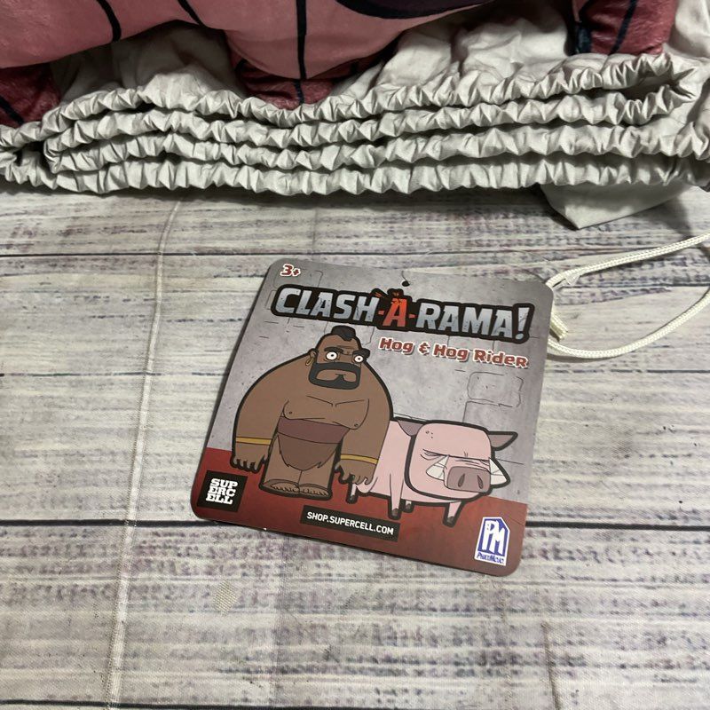 NWT Clash Of Clans Hog Rider & Hog Plush Stuffed Animal Clash-A-Rama