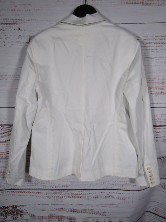 by Anthropologie Neve Women's White Utility Jacket Size 10