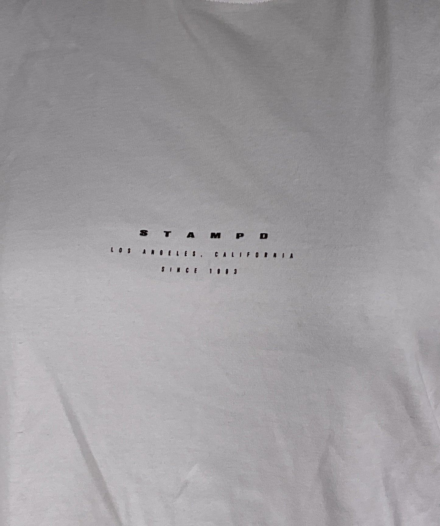 STAMPD Los Angeles Cotton T Shirt White M