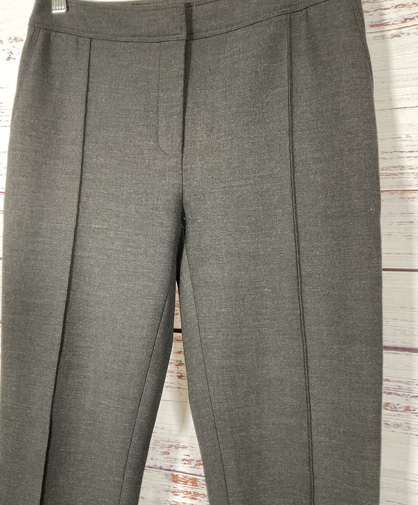 Burberry Flared Slack Pants Dark Gray 4