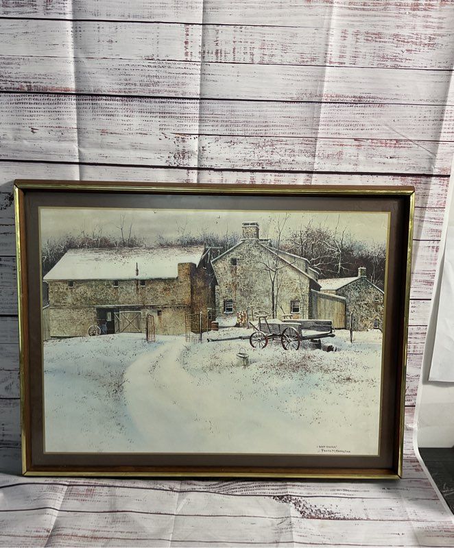 Deep Winter by Frank Hamilton Framed Art Print Signed