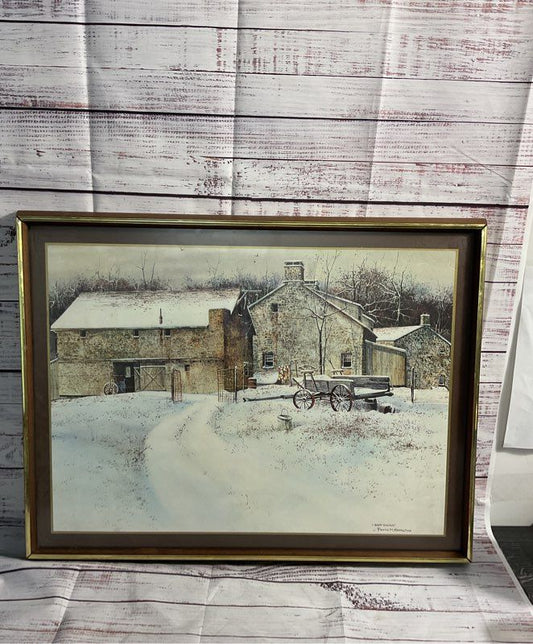 Deep Winter by Frank Hamilton Framed Art Print Signed
