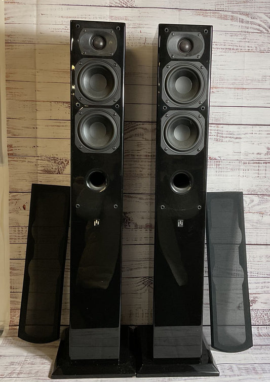 APERION AUDIO Intimus 4T 4" 2-Way Tower Speakers- WORKS GREAT!!!!!