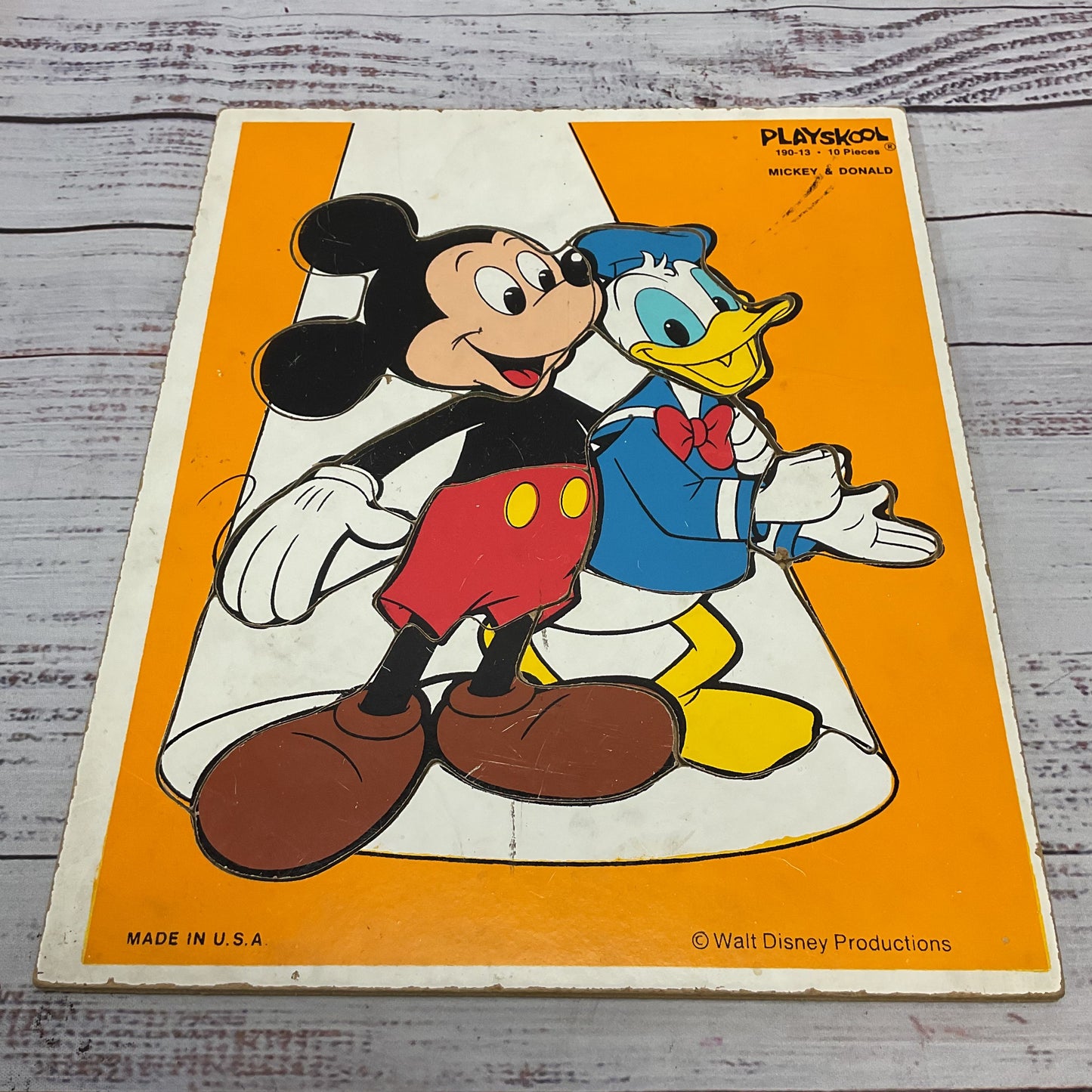 Playskool Wooden Puzzle Snoopy Disney Princess Sesame Street Lot of 9