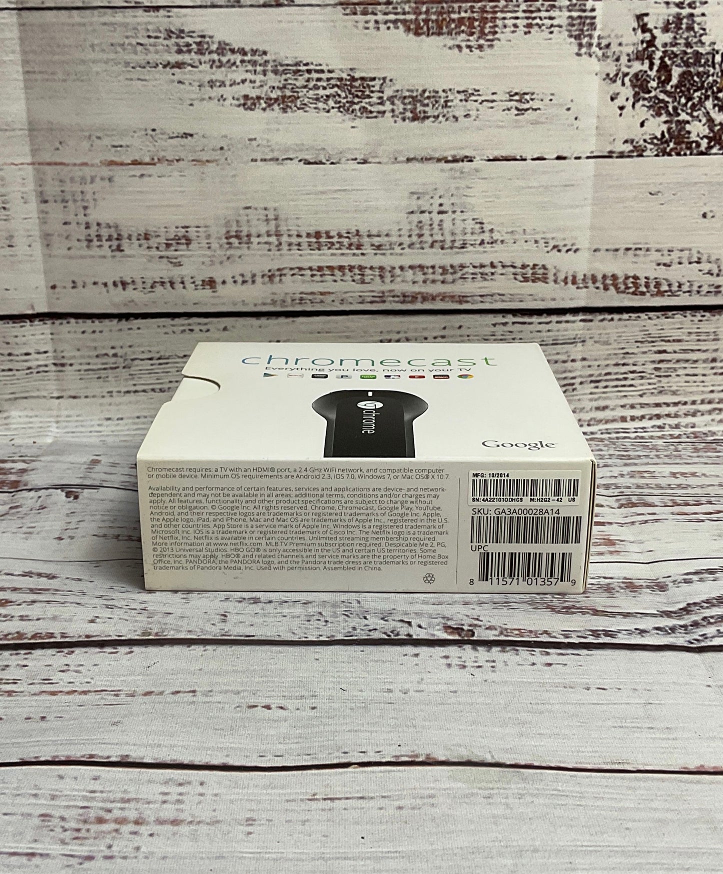 Google Chromecast HDMI Streaming Device