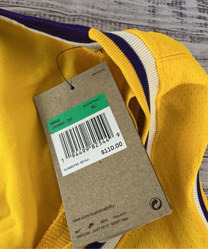 NWT Men's Nike Dri Fit Labron James Jersey Size XL