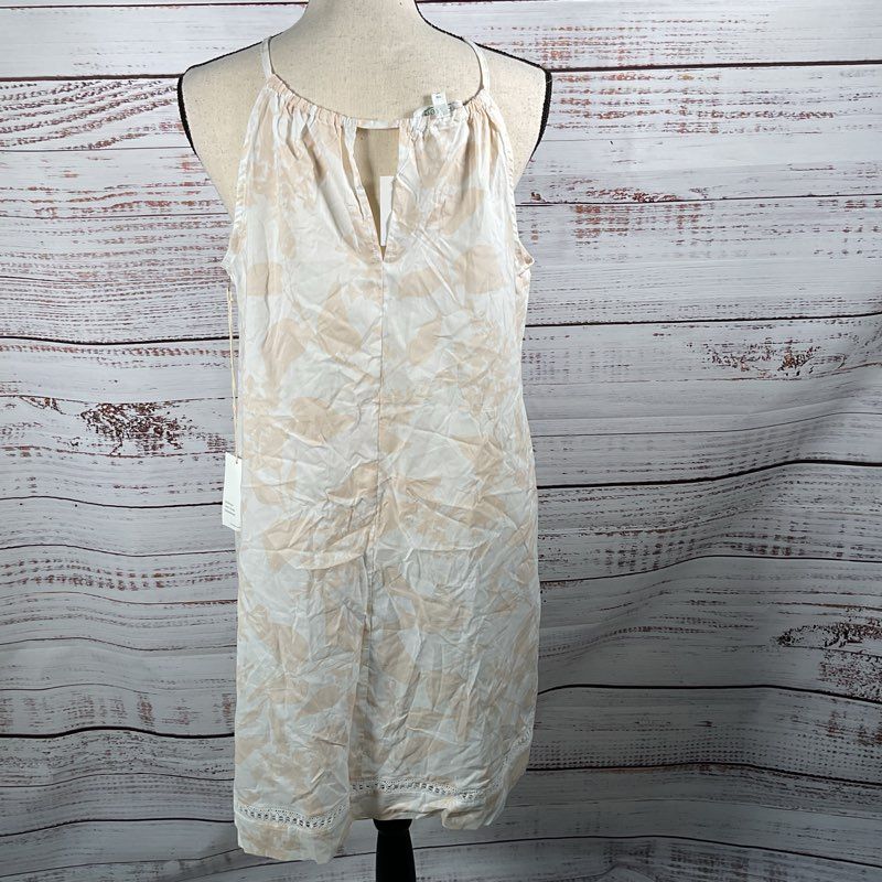 NWT HAVEN WELL WITHIN Women's Crochet 100% Cotton Pajama Dress- SZ M