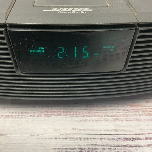 Bose Wave Radio AWR1G1 Black Clock Radio Tested Working. No Power Cord