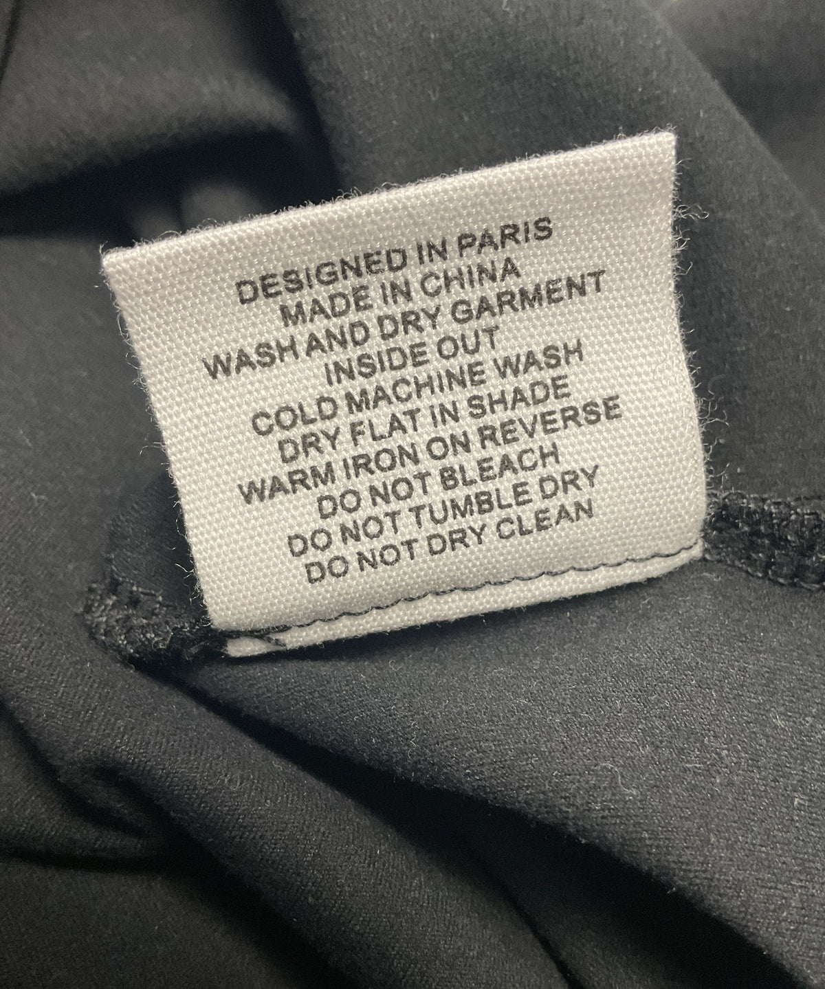 Salt Murphy Andre Black Long Sleeve Shoulder Padded Top - Men Size L New W/ Tag