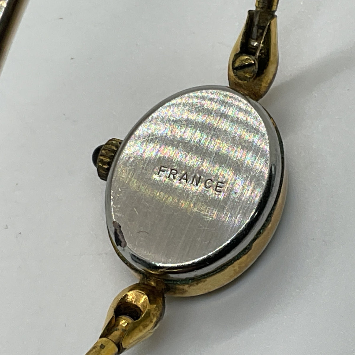 VTG. CHRISTIAN BERNARD Paris Women's Gold Tone Bangle Bracelet Quartz Watch