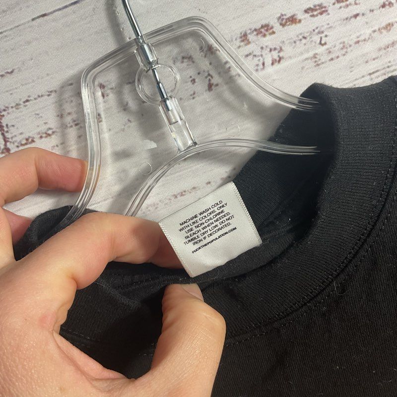 FTP Fuck the Population Black Nascar S/S Hypebeast Streetwear T-shirt - Size M