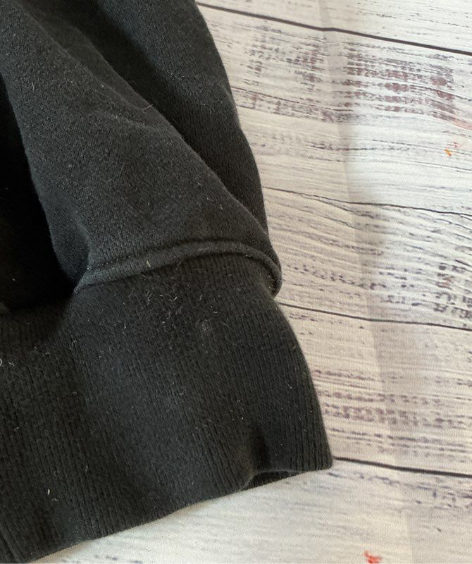 Women's Wardrobe NYC Black Sweatshirt Size M/L Retail $180 AS IS