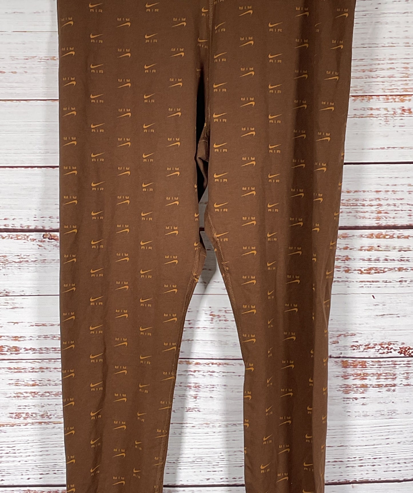 Nike Air High-Rise Printed Tights Brown L