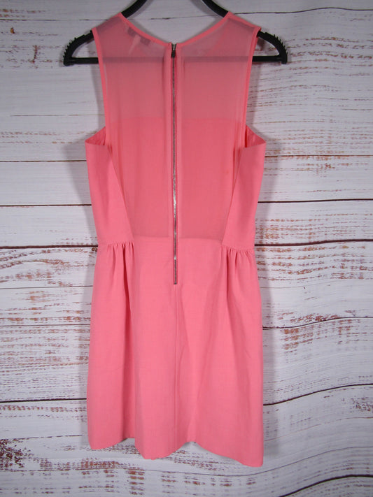 Sandro Women's Pink Sleeveless Mini Cocktail Dress Size 1