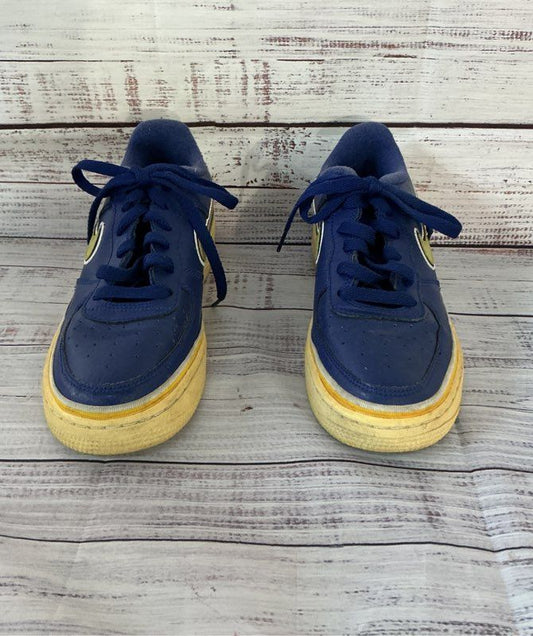 Nike Air Force 1'07 LV8 Sport Warriors Royal Blue Sneaker 5.5 Youth