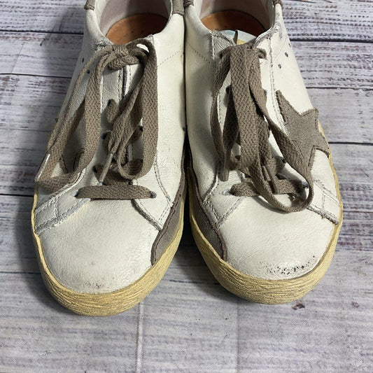 Golden Goose Superstar White/Gray Children's Sneakers Size 34 IT/2Y US
