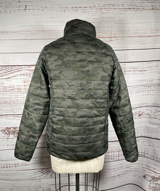 New Balance Camouflage Bomber Jacket Green S