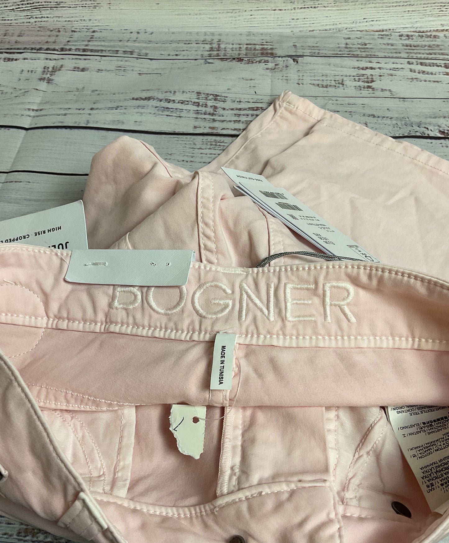 Bogner Pink Slim Fit High Rise Jeans - Size 26" NWT