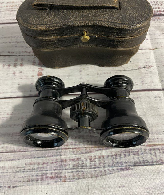 Vintage Early 1900's Unbranded Lemaire Style Mini Opera Binoculars