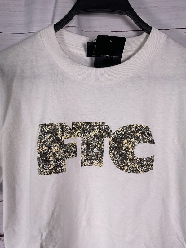FTC Skateshop OG Logo Tree Camouflage T Shirt White Size S Made in USA