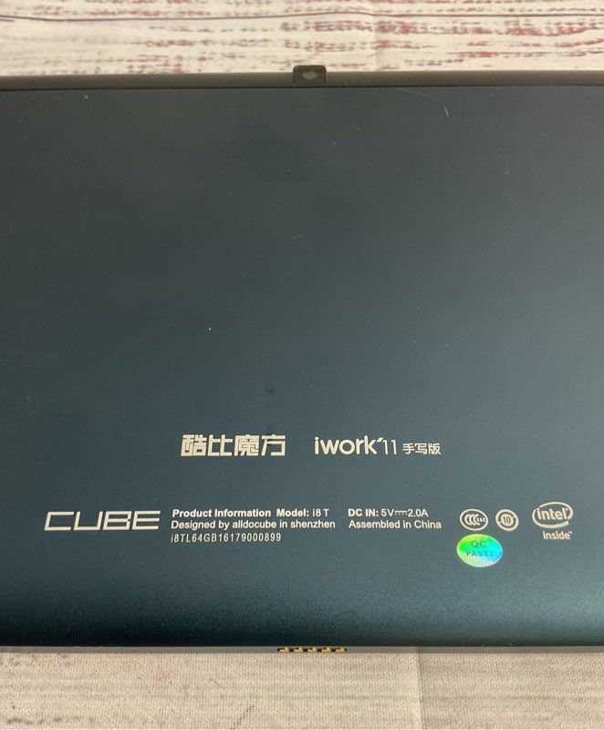 Cube iWork11 Stylus 64GB Intel Z8300 Quad Core 1.4GHz 10.6 Inch DualOS For Parts