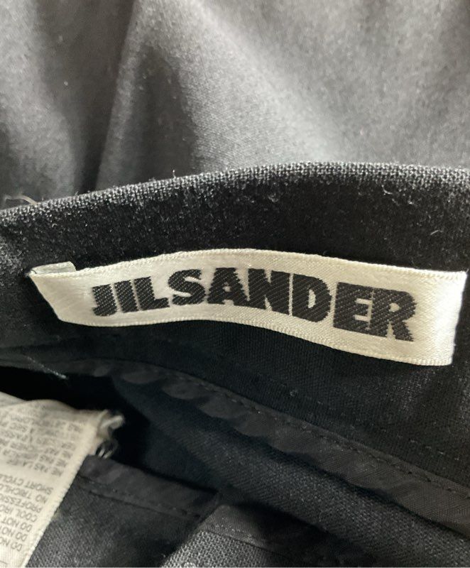 JIL SANDER BLACK DRESS PANTS - Size 42