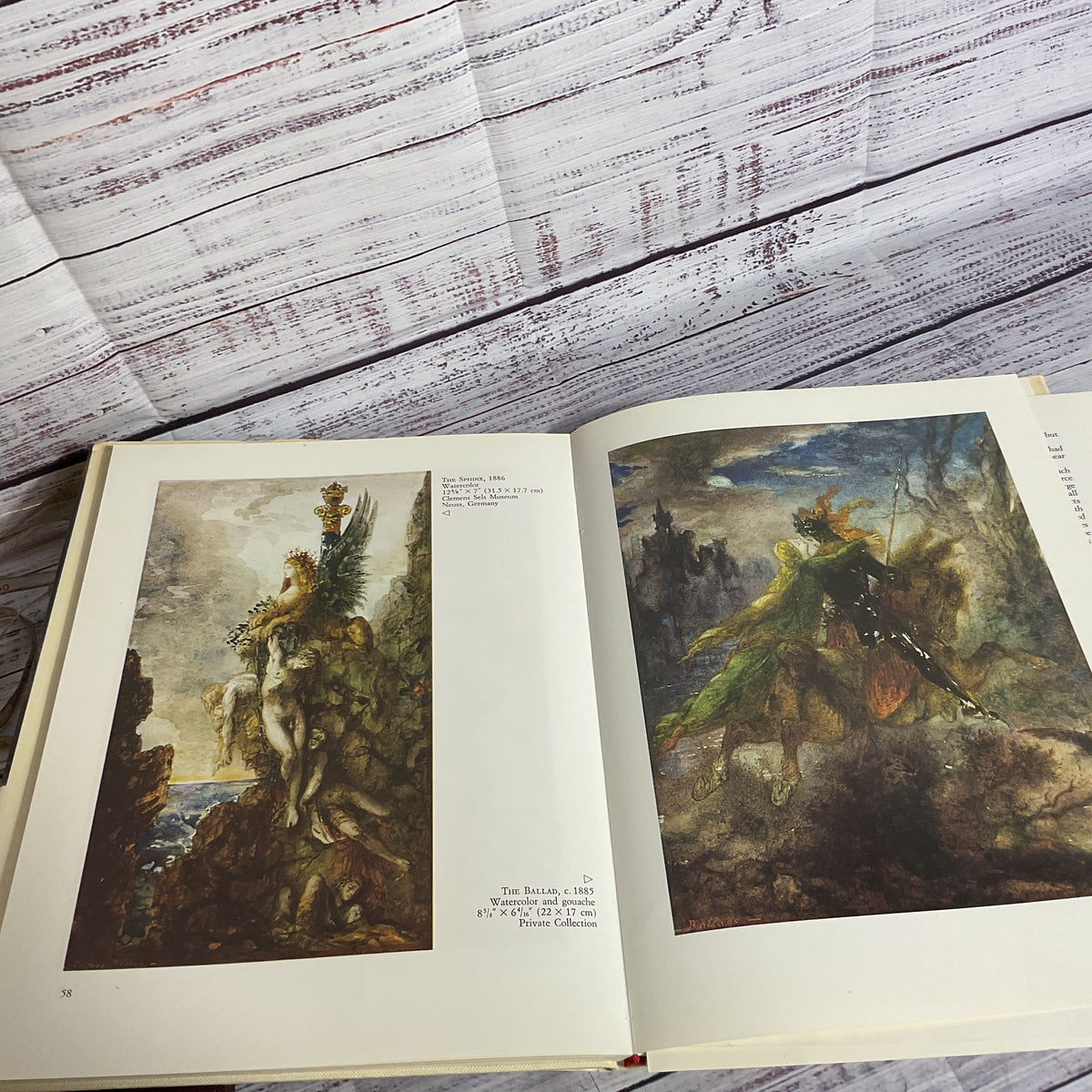 GUSTAVE MOREAU CROWN ART LIB By Jean Selz - Hardcover *FAIR CONDITION*