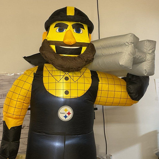 NOB Logo Pittsburgh STEELERS Inflatable 7ft Mascot