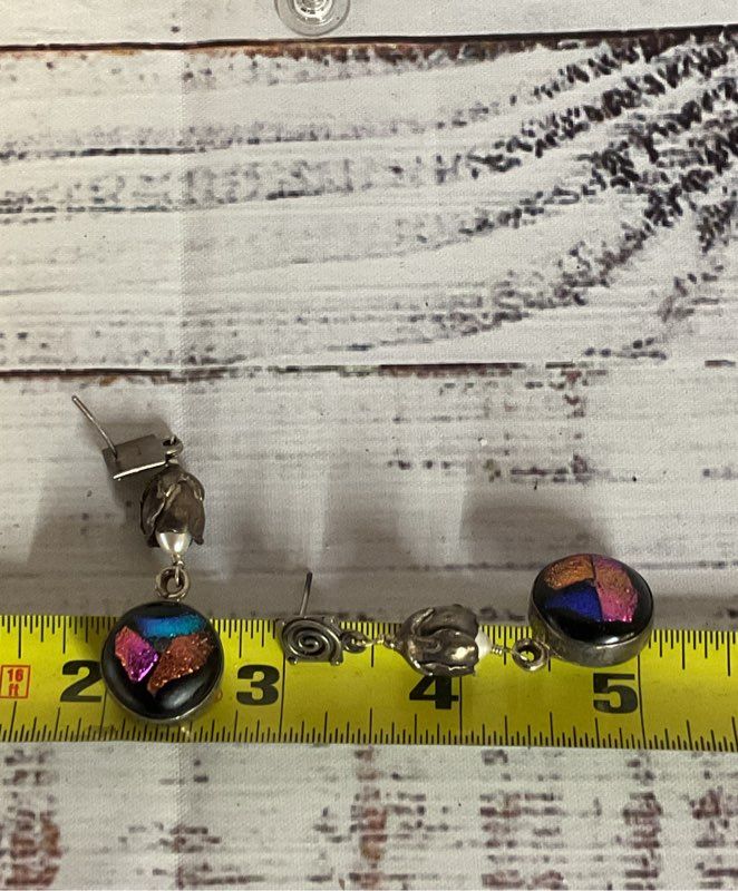 Linda Shull Designs Sterling Silver Drop Earrings