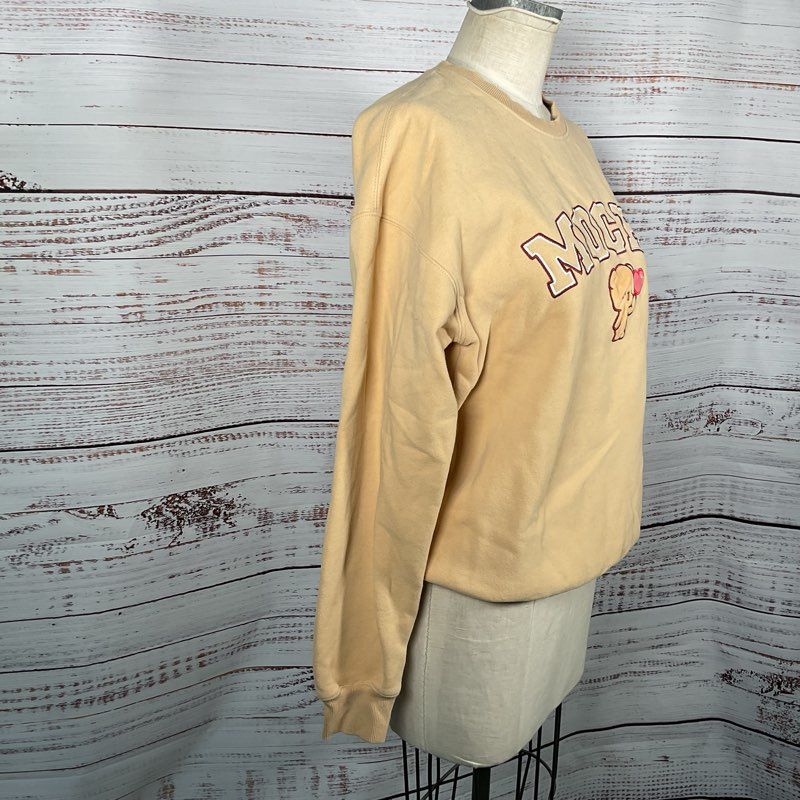 MILK MOCHA BEAR Women's Crewneck Sweatshirt- SZ M