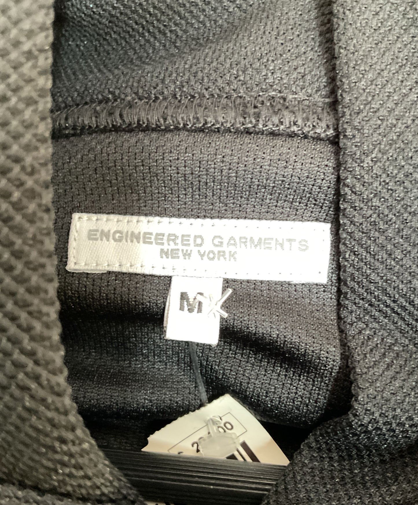 Engineered Garments Men's Black Short Sleeve Hoodie Size M Made in The U.S.A.
