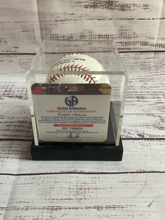Adrian Rodriguez Signed Texas Longhorns Baseball COA
