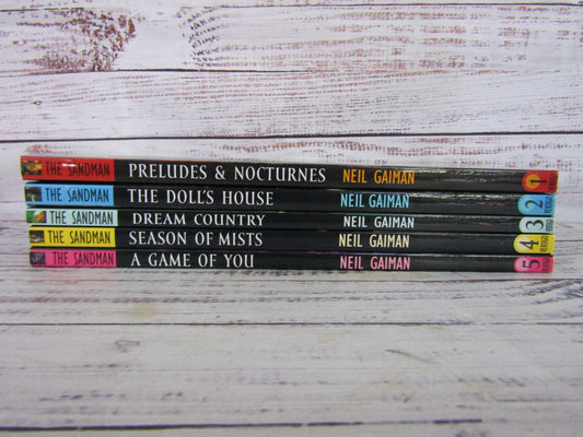 Neil Gaiman The Sandman Volume 1 2 3 4 5