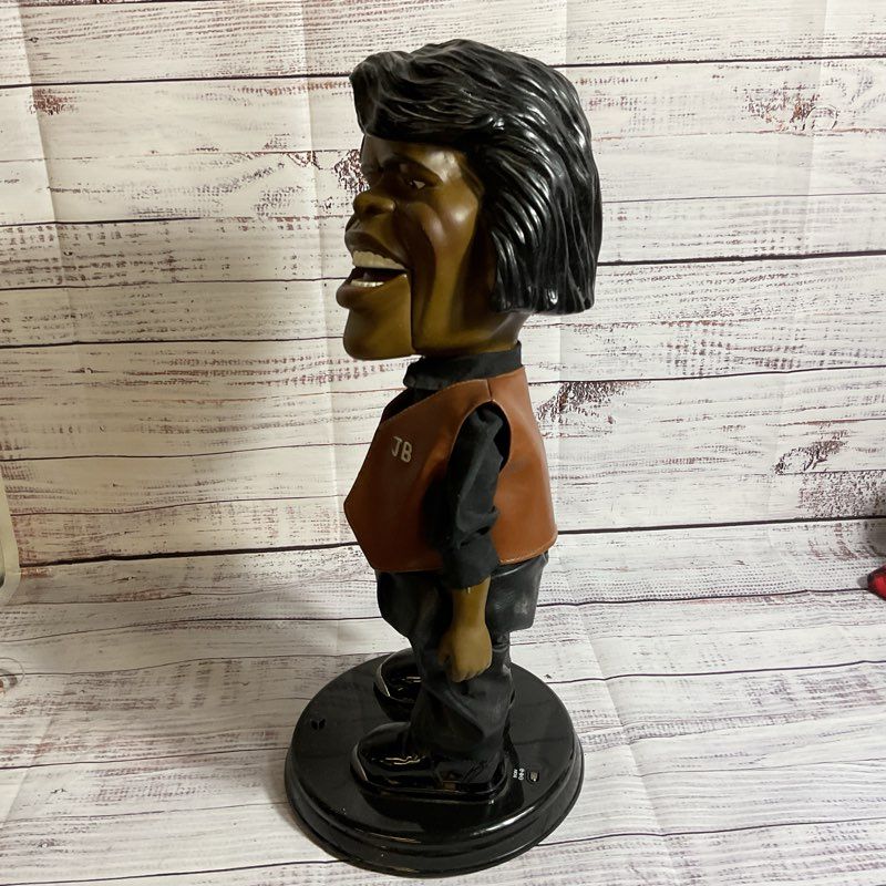 VTG. JB Gemmy Animated Singing James Brown I Feel Good - WORKS!!!!