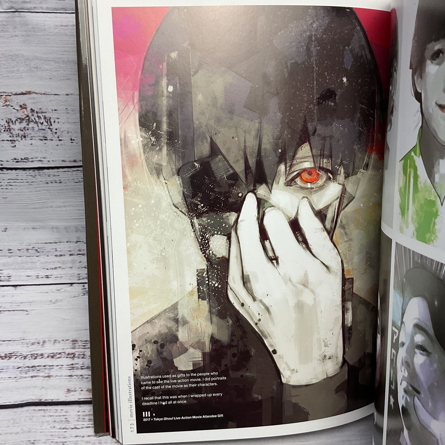 Tokyo Ghoul Re Illustrations Art Book Zakki Hard Cover