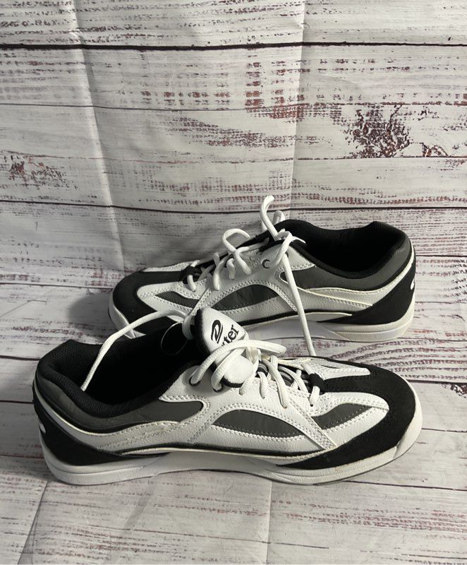 Dexter Jason III Black & White Bowling Shoes Size 10 M Men's Model B2008-15
