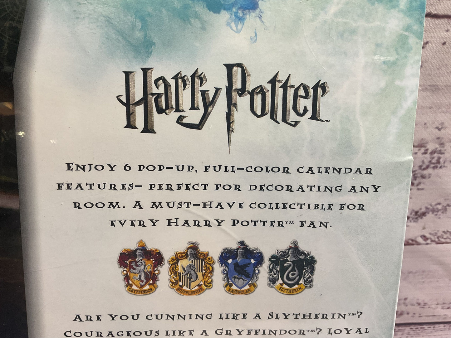 Borders Sealed Harry Potter Pop Up Calendar