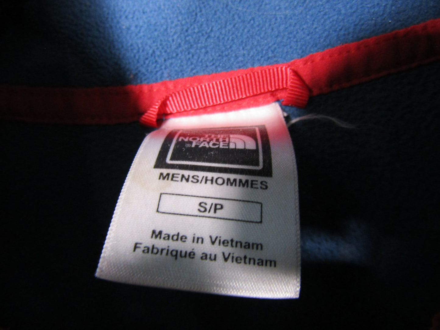 The North Face Men's Blue 1/4 Zip Pullover Sweater Size S