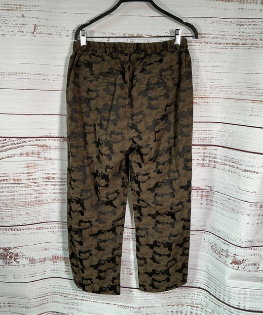 Men's Last Heavy Camo Print Pants Size L